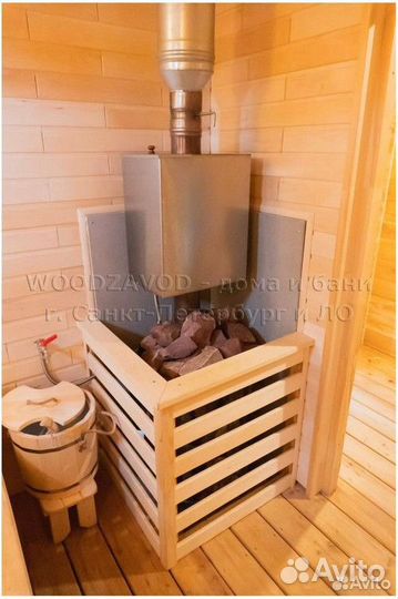 Баня Скандинавия 6х5 м BA-7323