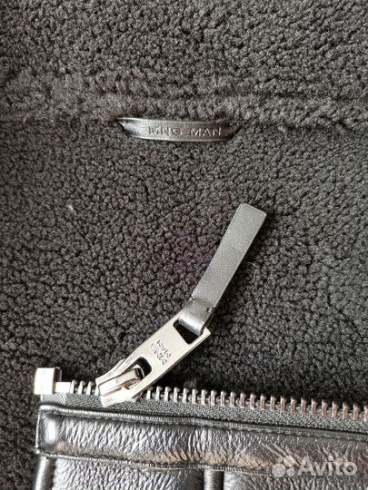 Мужская зимняя дубленка Mango