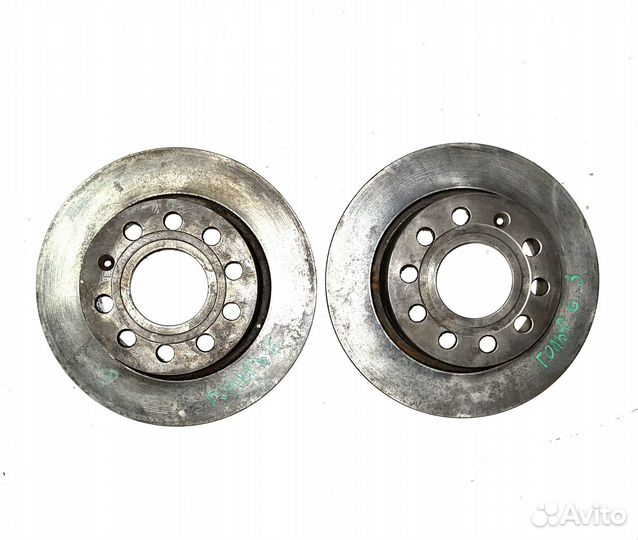 Диск тормозной задний VW Golf 6 (1.4 )