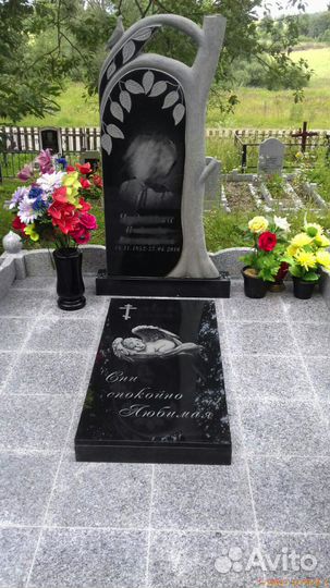 Памятники/благоустройство/подиумы/оградки/вазы