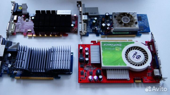 Видеокарты PCI-E