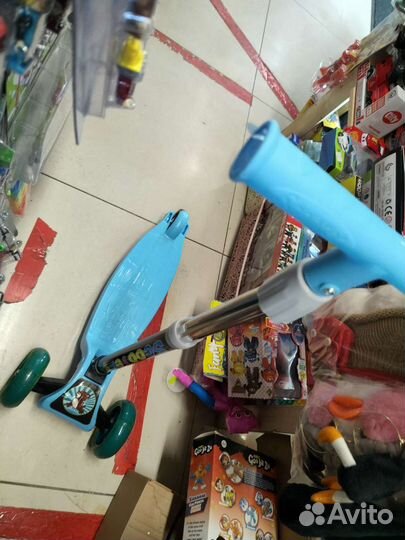 Самокат трехколесный купить