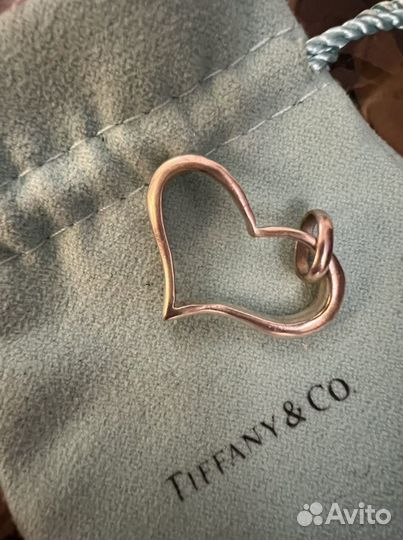 Кулон tiffany сердце оригинал