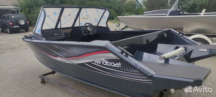 Алюминиевая лодка Windboat 4.5 DCX в наличии