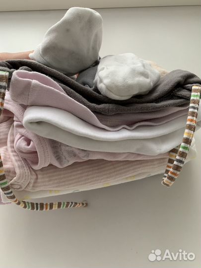 Вещи пакетом для девочки 56 62