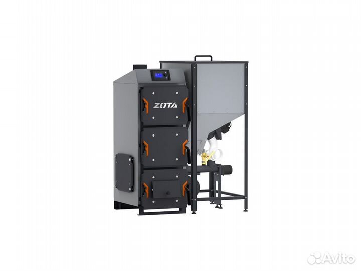 Котел пеллетныйzota Focus 16