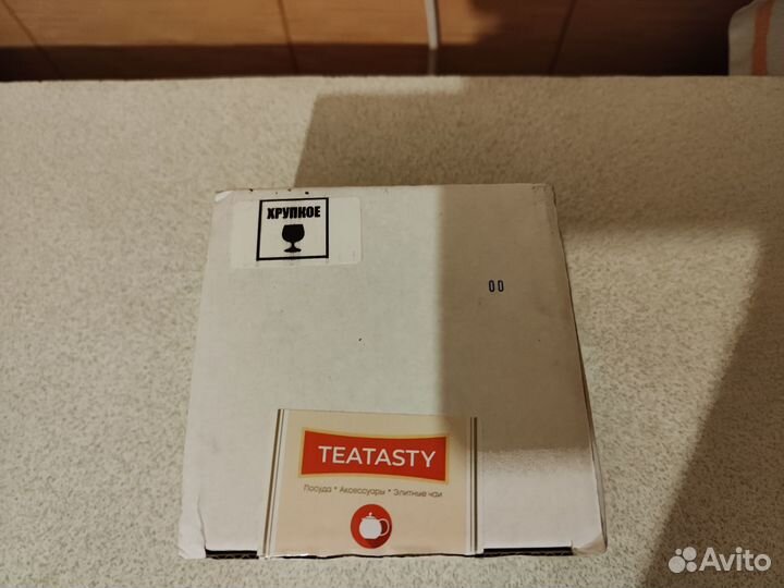 Teatasty Кружка стеклянная, прозрачная, 450 мл