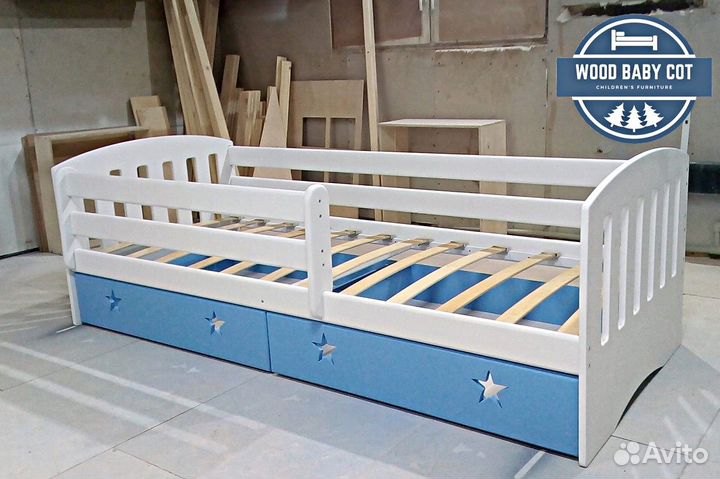 Детская кровать, домик