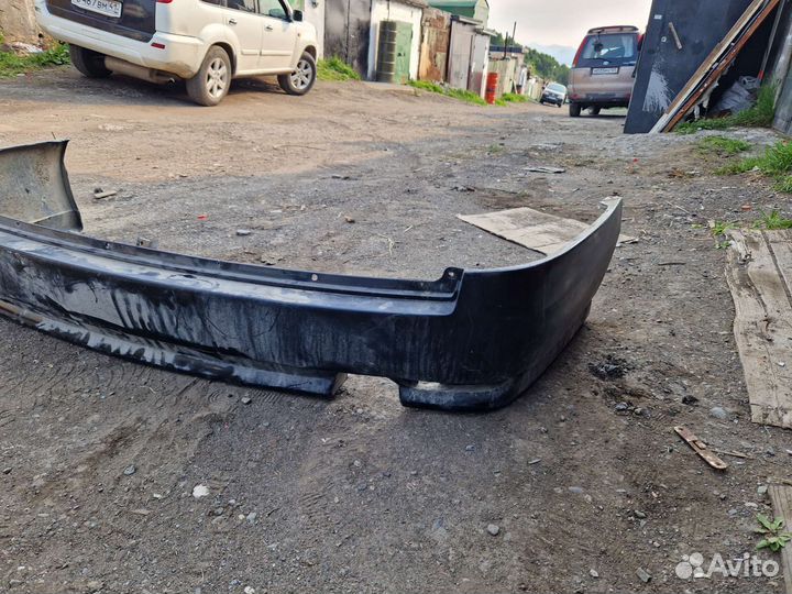 Задний бампер рестайлинг Nissan wingroad whny11