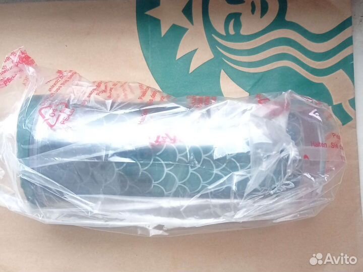 Новый Starbucks Тамблер Изумрудный Оригинал Русалк