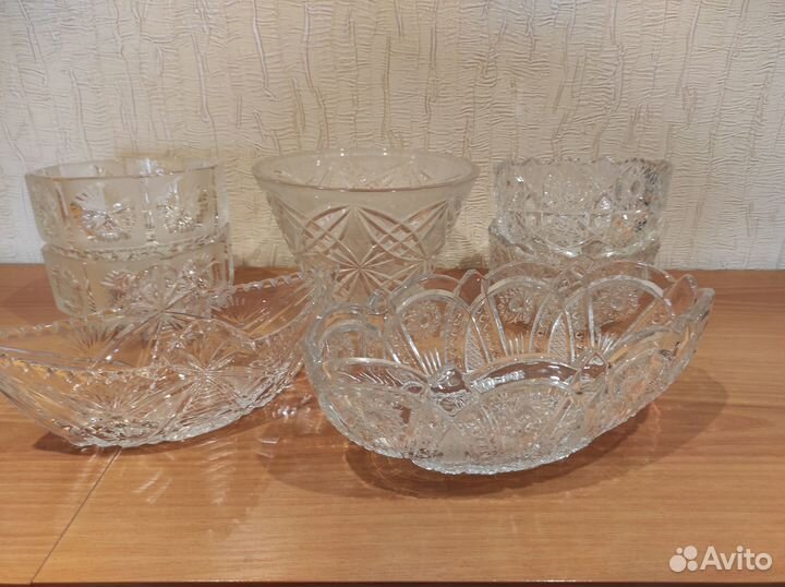 Хрустальная салатница