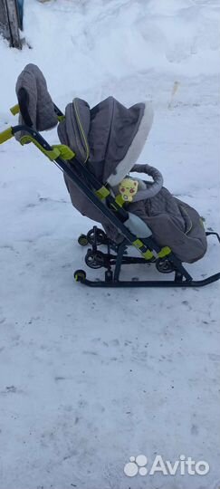 Санки коляска