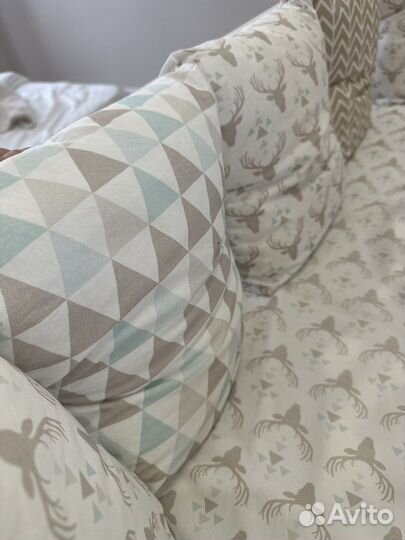 Бортики в детскую кроватку