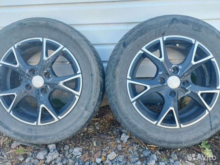 Колеса r 14 летние 4/100 литьё