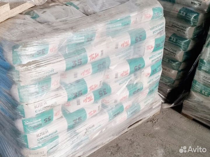 Клей для плитки сильной фиксации Тим №35, 25 кг