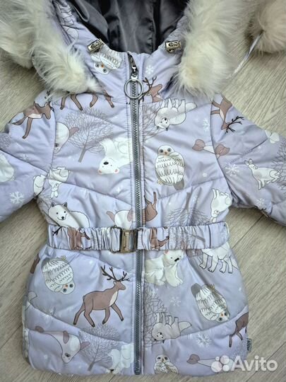 Зимний костюм для девочки