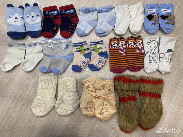 Носочки для новорожденного