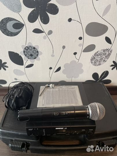 Радиомикрофон shure sm58