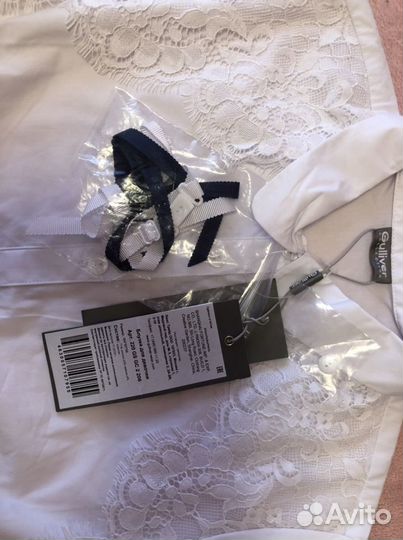 Блузка + юбка для школы Новые Gulliver