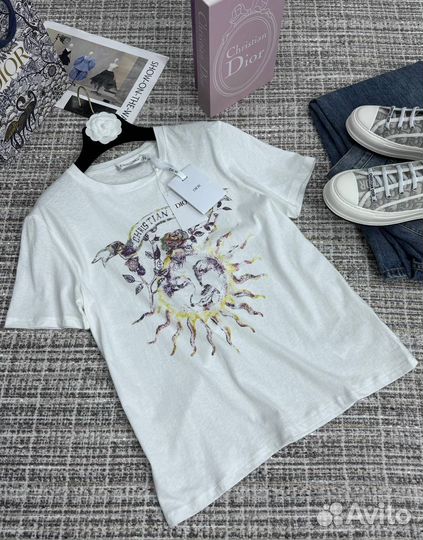 Dior футболка premium