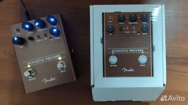 Fender acoustic preamp reverb