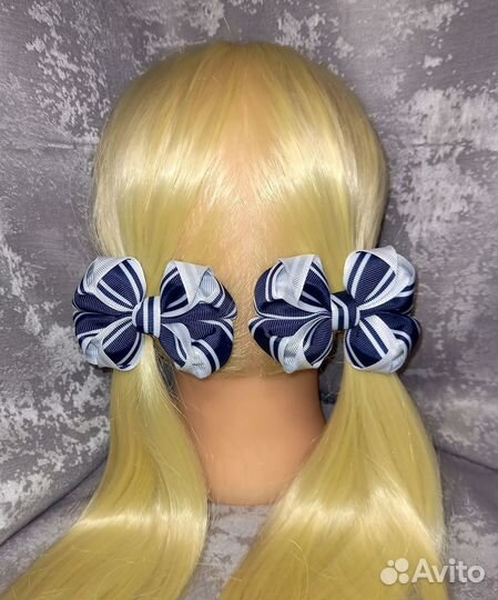 Банты на заколках