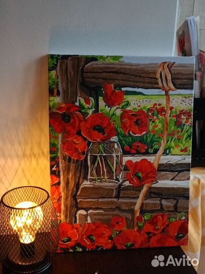 Картина по номерам готовая