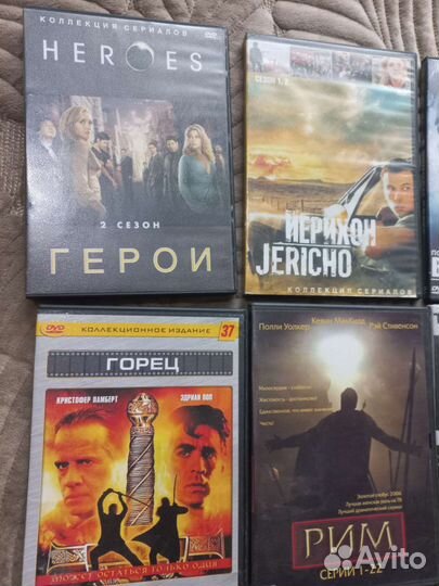 DVD бу пакетом зарубежные фильмы и сериалы