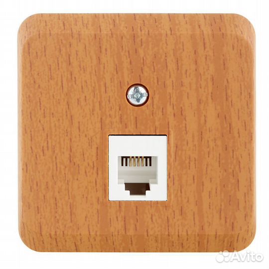 Розетка телефонная tela-001T открытая установка бу