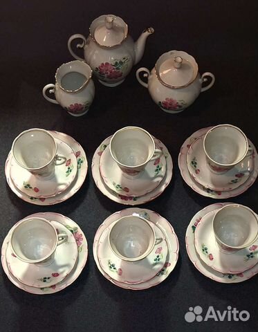 Сервиз чайный Дружковский ф,з. Новый