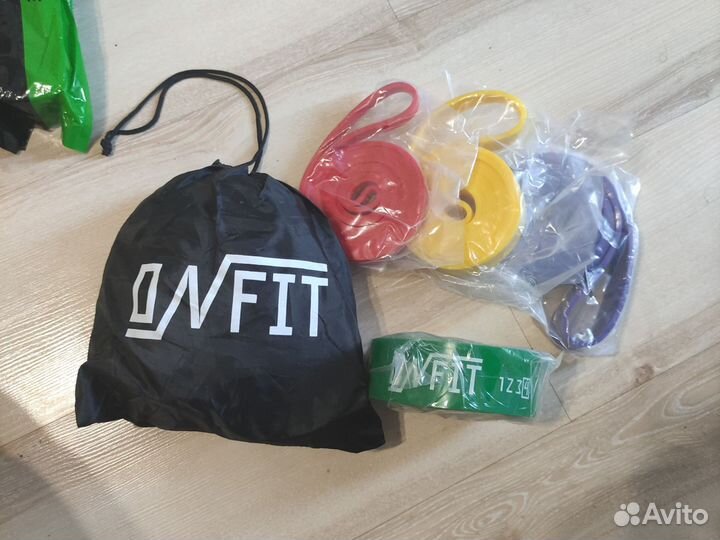 Резинка для подтягивания и фитнеса 4 шт Гарантия