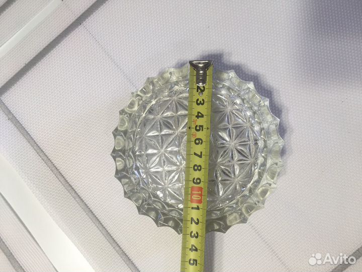 Хрустальная ваза (пепельница)