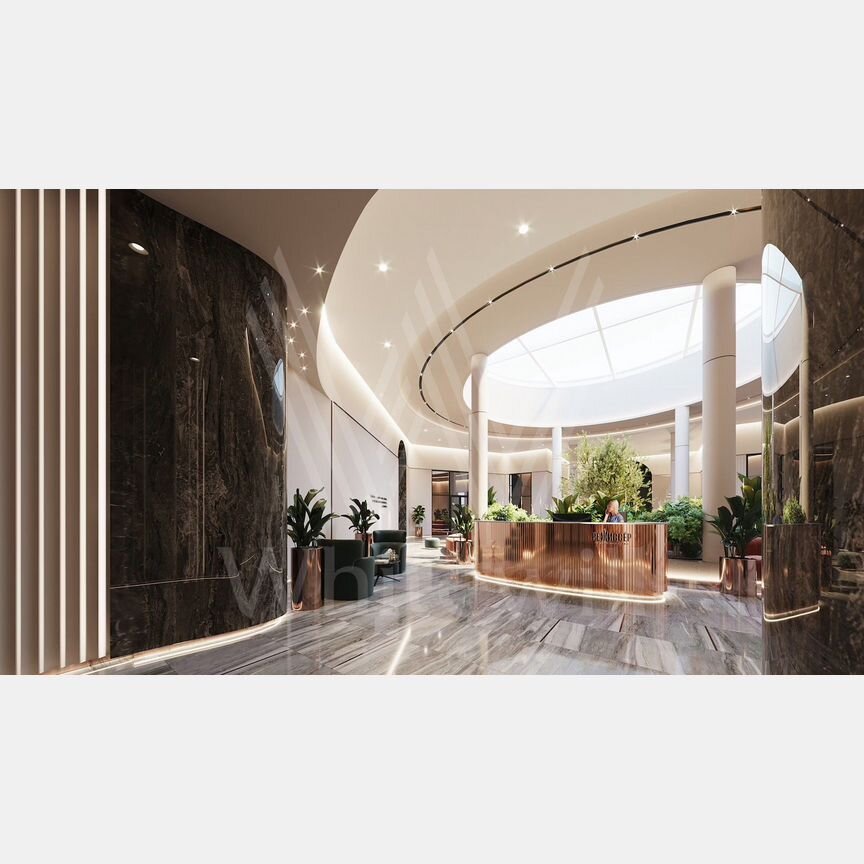 1-к. квартира, 55,5 м², 7/48 эт.