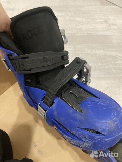 Роликовые коньки детские раздвижные 26