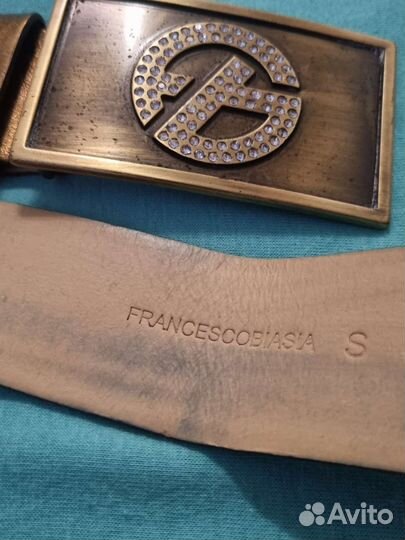 Ремень женский натуральная кожа коричневый