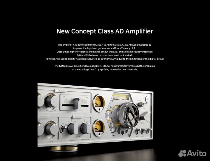 Усилитель интегральный HiFi Rose RA-180