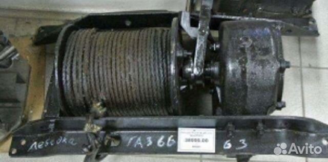 Лебедка ГАЗ 66 в сборе