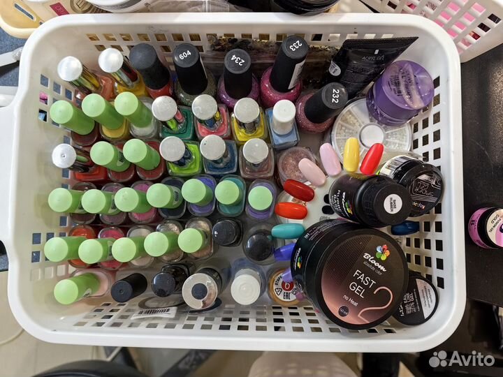 Материалы для маникюра бу