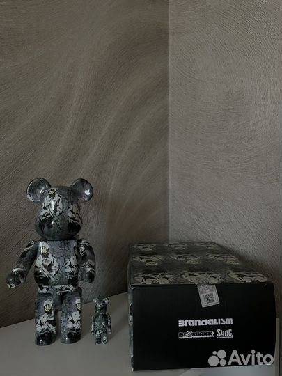 Bearbrick Medicom Toy Riot Cop