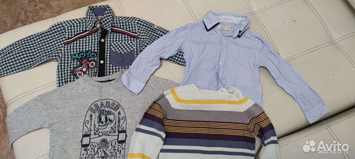 Вещи на мальчика пакетом