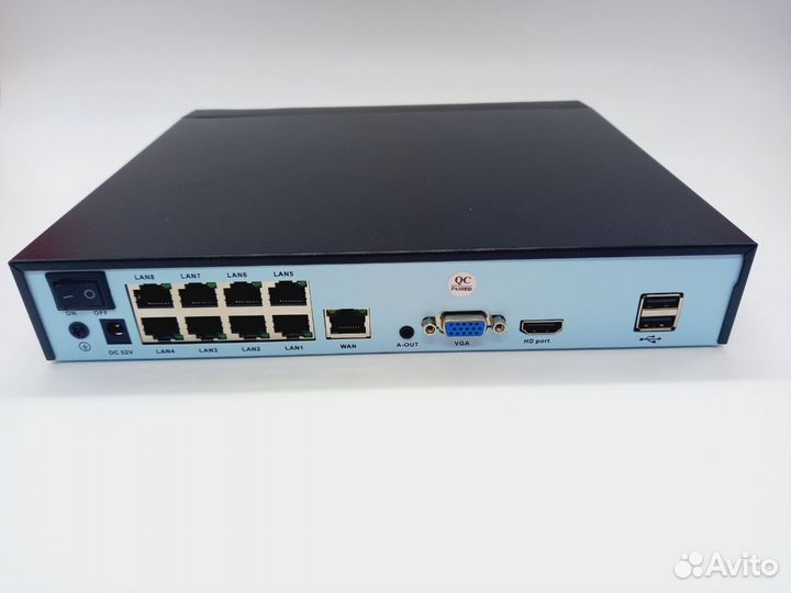 96268 Сетевой видеорегистратор Asecam, 8 каналов