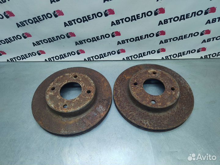 Диск тормозной передний Nissan Sunny FB15 2000 г.в