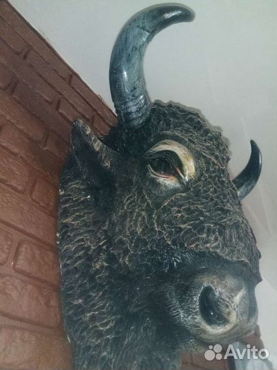 Голова быка на стену