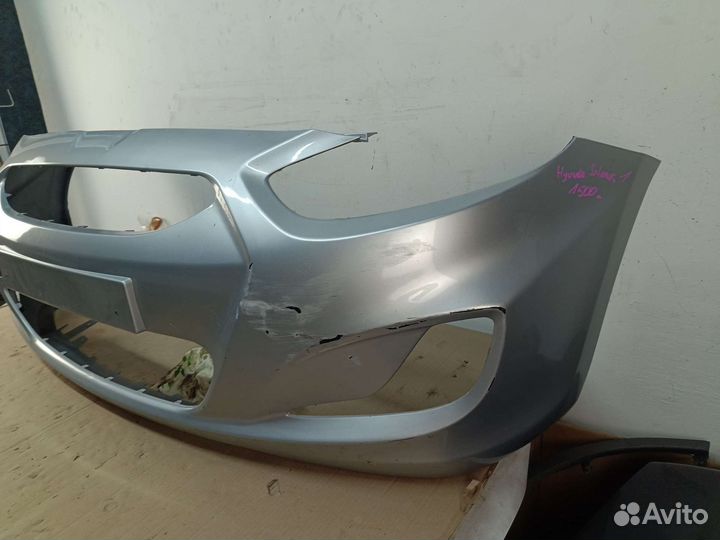 Бампер Передний Hyundai Solaris I