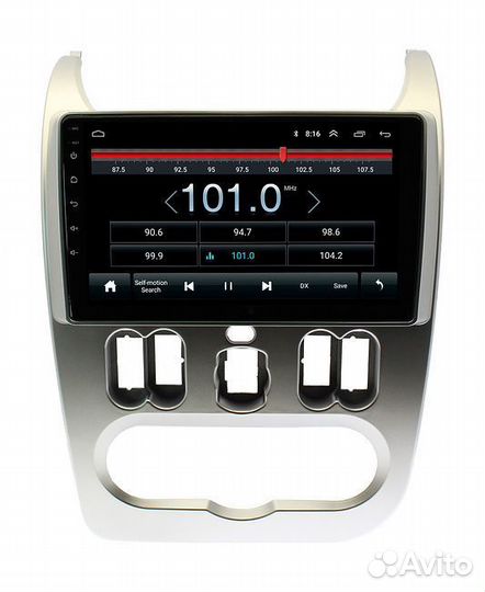 Лада Ларгус Renault Logan Sandero андроид магнитол