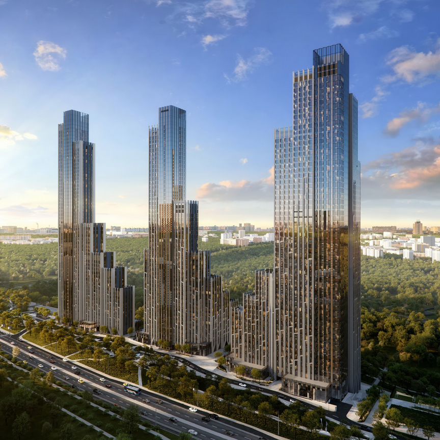 2-к. квартира, 65,1 м², 2/56 эт.
