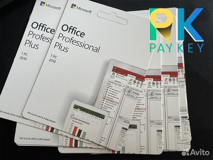 Microsoft Office Professional Plus 2019 Карта