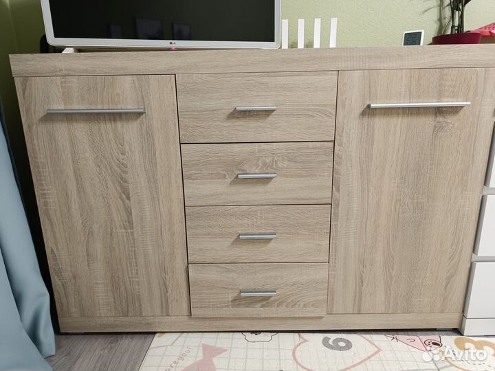 Комод дуб сонома бу
