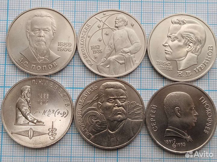 Юбилейные монеты СССР