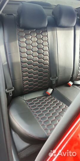 Автомобильные чехлы из экокожи 